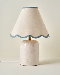 VND6475 StyleCraft Home Collection Farrah Table Lamp - Textured Cream