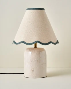 VND6475 StyleCraft Home Collection Farrah Table Lamp - Textured Cream