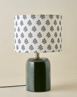 VND6475 StyleCraft Home Collection Farrah Table Lamp - Textured Green