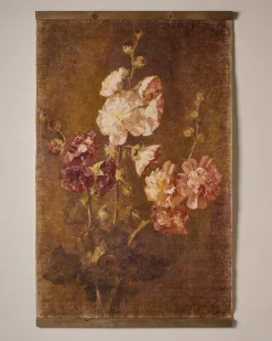VND0164 Creative Co-op Inc Floral Trio Vintage Tapestry
