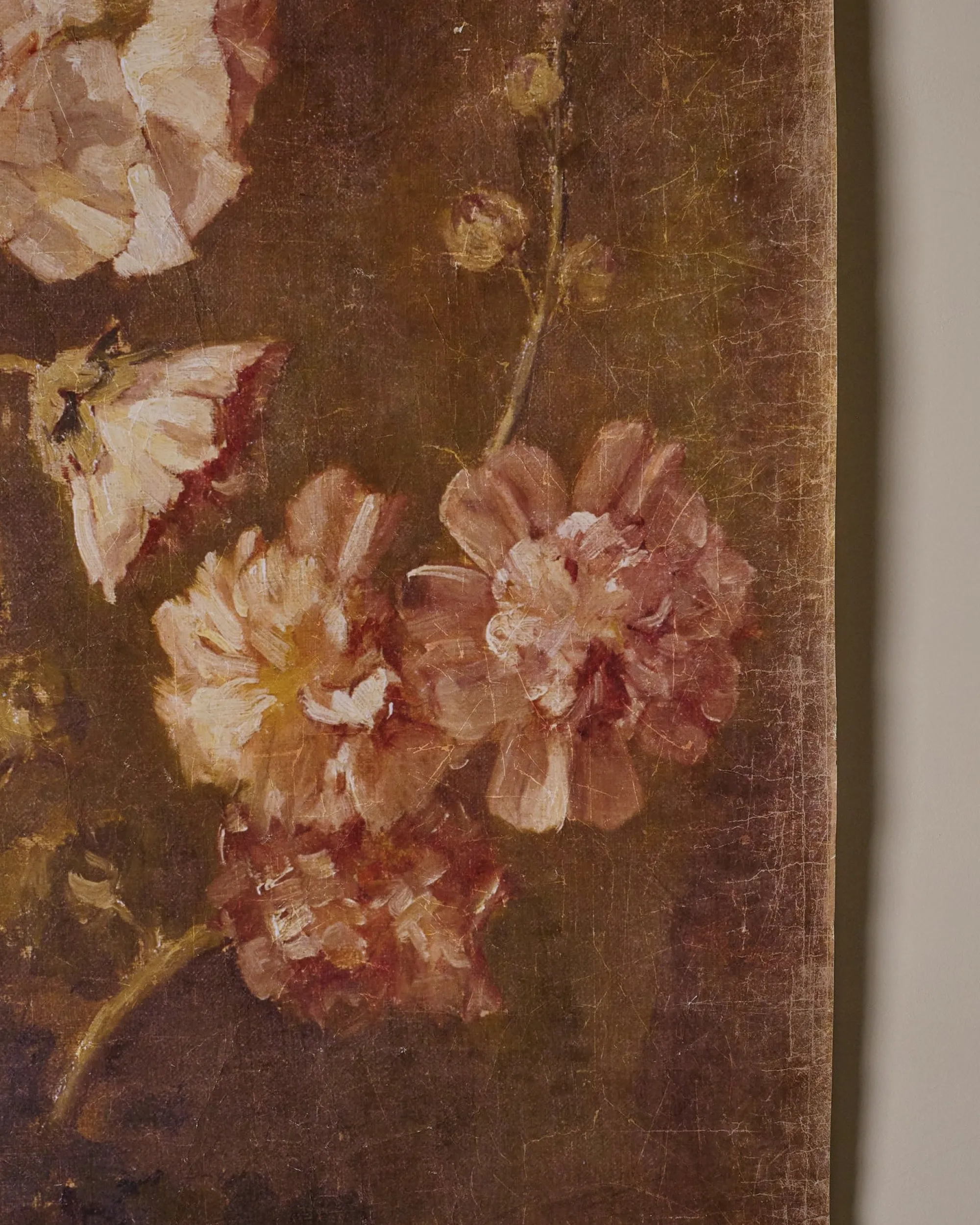 VND0164 Creative Co-op Inc Floral Trio Vintage Tapestry