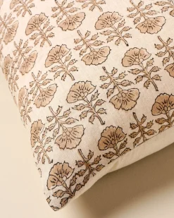 VND7018 Makerspalm, LLC Flora Natural Large Lumbar Pillow