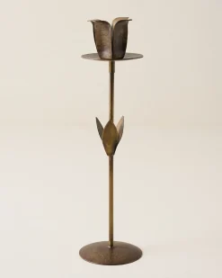 VND6628 Quality Products of India Forged Tulip Taper Holder