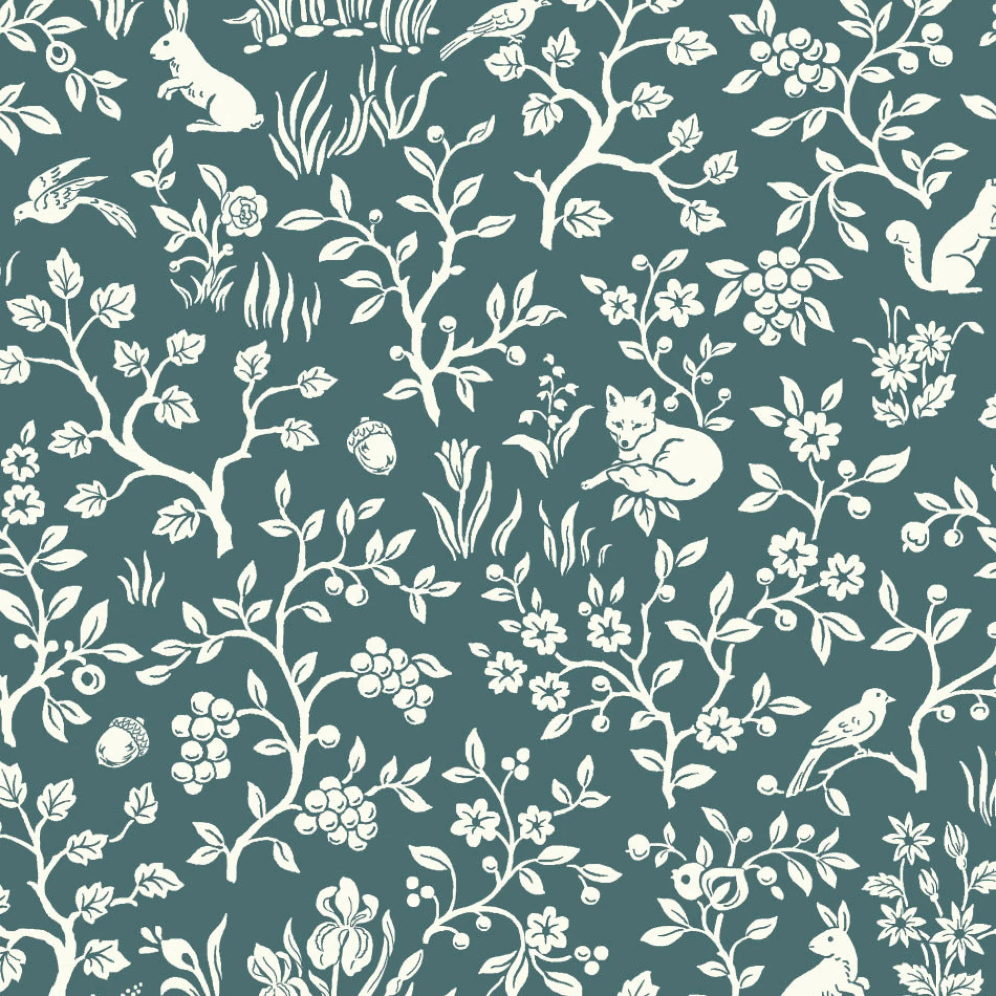 VND2730 York Wallcoverings Fox & Hare Wallpaper