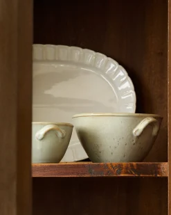 VND6562 Chaozhou Highland Crafts Company Ltd French Grey Serving Bowl Set