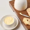 VND7018 Makerspalm, LLC French White Butter Dish