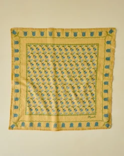 VND5834 From, Mila Garden Yellow Bandana