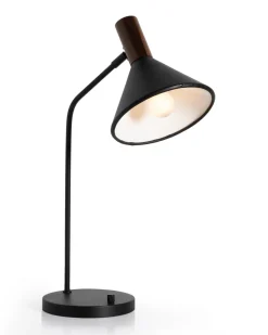 VND6200 Four Hands, LLC Gibson Task Lamp with Leather Shade