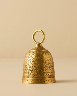 VND6624 GULATI EXPORTS Gigi Etched Brass Bell