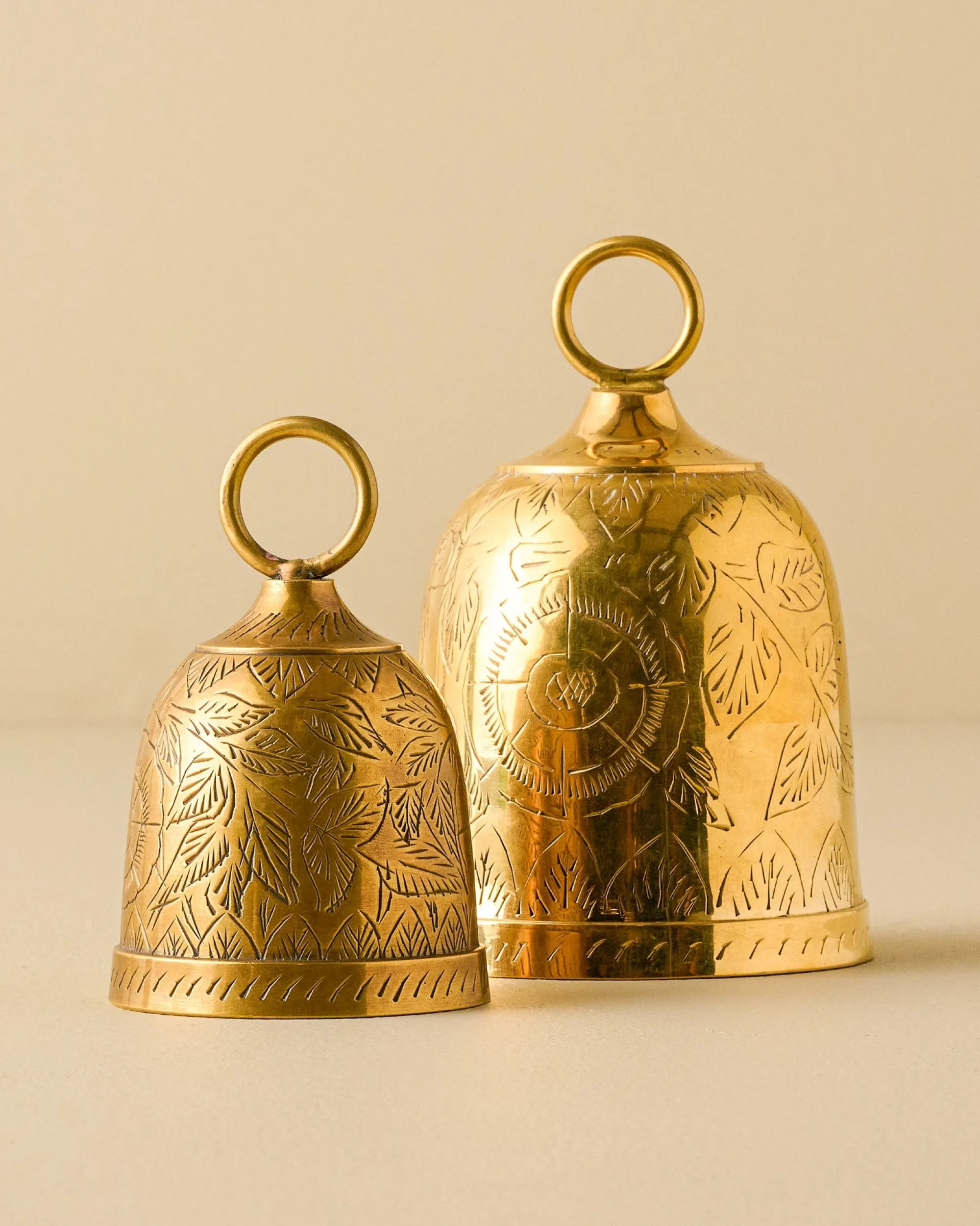 VND6624 GULATI EXPORTS Gigi Etched Brass Bell