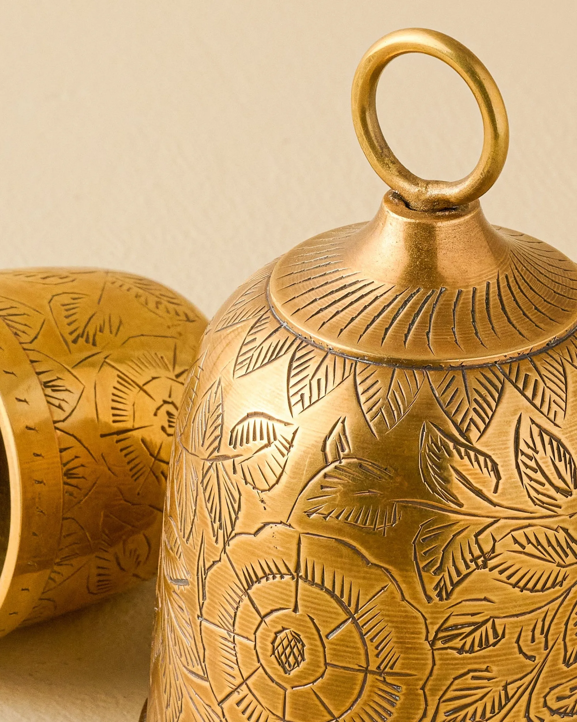 VND6624 GULATI EXPORTS Gigi Etched Brass Bell