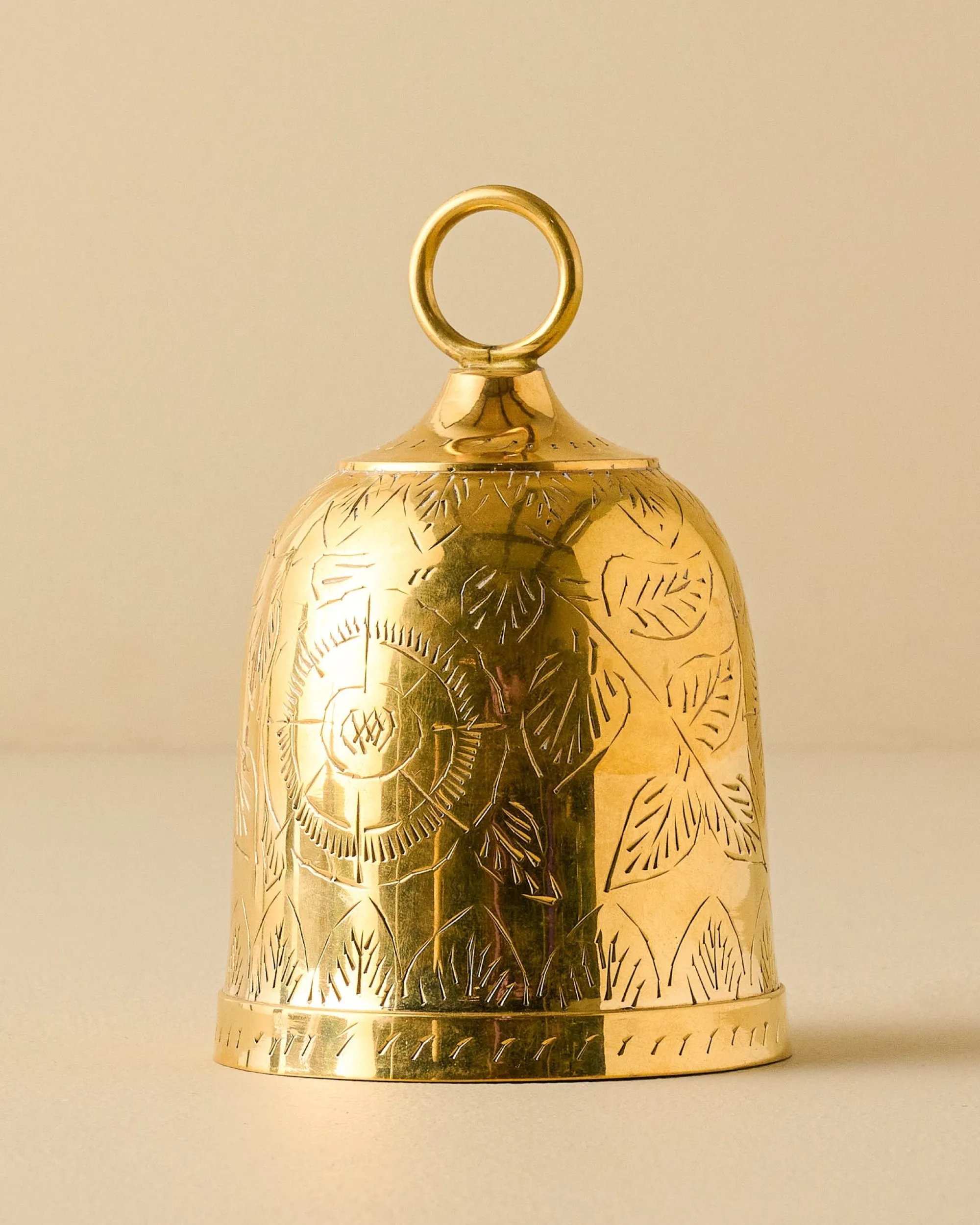 VND6624 GULATI EXPORTS Gigi Etched Brass Bell