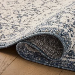 VND0086 Loloi Inc Gigi Ivory Blue Rug