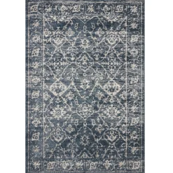 VND0086 Loloi Inc Gigi Navy Stone Rug