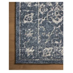 VND0086 Loloi Inc Gigi Navy Stone Rug