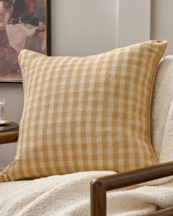 VND6843 KARUR GOLDLINE EXPORTS LLP Gingham Large Pillow