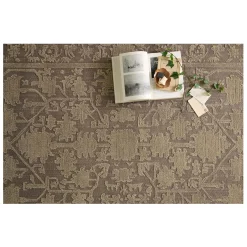 VND0086 Loloi Inc Gloria Bark Khaki Rug