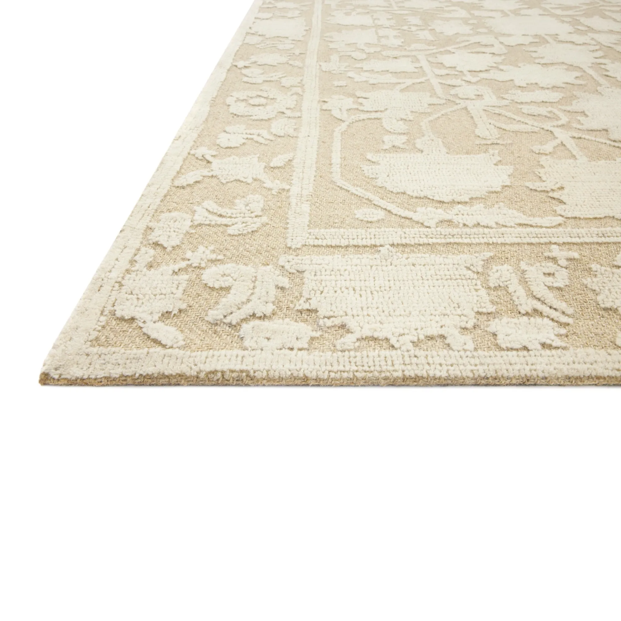VND0086 Loloi Inc Gloria Natural Ivory Rug