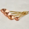 VND0018 Be Home Hammered Copper and Gold Measuring Spoons