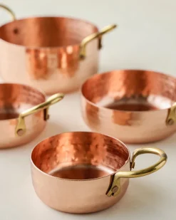 VND0018 Be Home Hammered Copper & Gold Measuring Cups