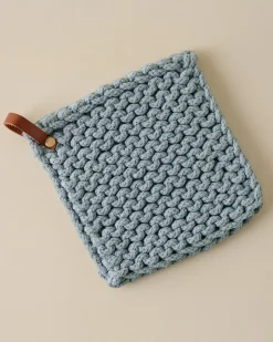VND0164 Creative Co-op Inc Hand Crocheted Cotton Pot Holder