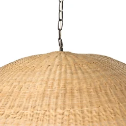VND6200 Four Hands, LLC Hazel Rattan Pendant