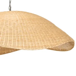 VND6200 Four Hands, LLC Hazel Rattan Pendant