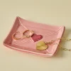 VND0162 Black Oak Art Heart Envelope Trinket Dish