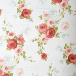 VND2730 York Wallcoverings Heirloom Rose Wallpaper
