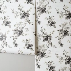 VND2730 York Wallcoverings Heirloom Rose Wallpaper
