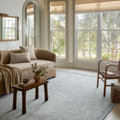 VND0086 Loloi Inc Henley Ivory Blue Rug