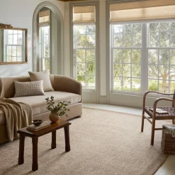 VND0086 Loloi Inc Henley Ivory Brown Rug