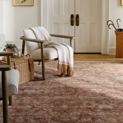 VND0086 Loloi Inc Hillcrest Sienna Sand Rug