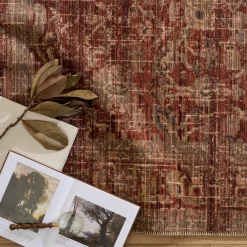 VND0086 Loloi Inc Hillcrest Sienna Sand Rug