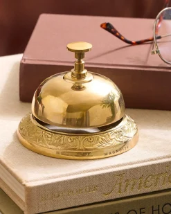 VND6714 BRASAGE Hotel 1928 Brass Bell