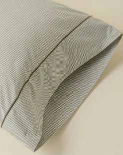 VND8507 Skyline Exports Hudson Yarn-Dyed Pinstripe Sheet Set