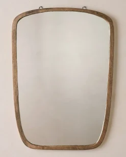 VND0092 Melrose International, LLC Jameson Aged Brass Framed Mirror