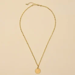 VND5050 Adorn Je T'aime Brass Charm Necklace