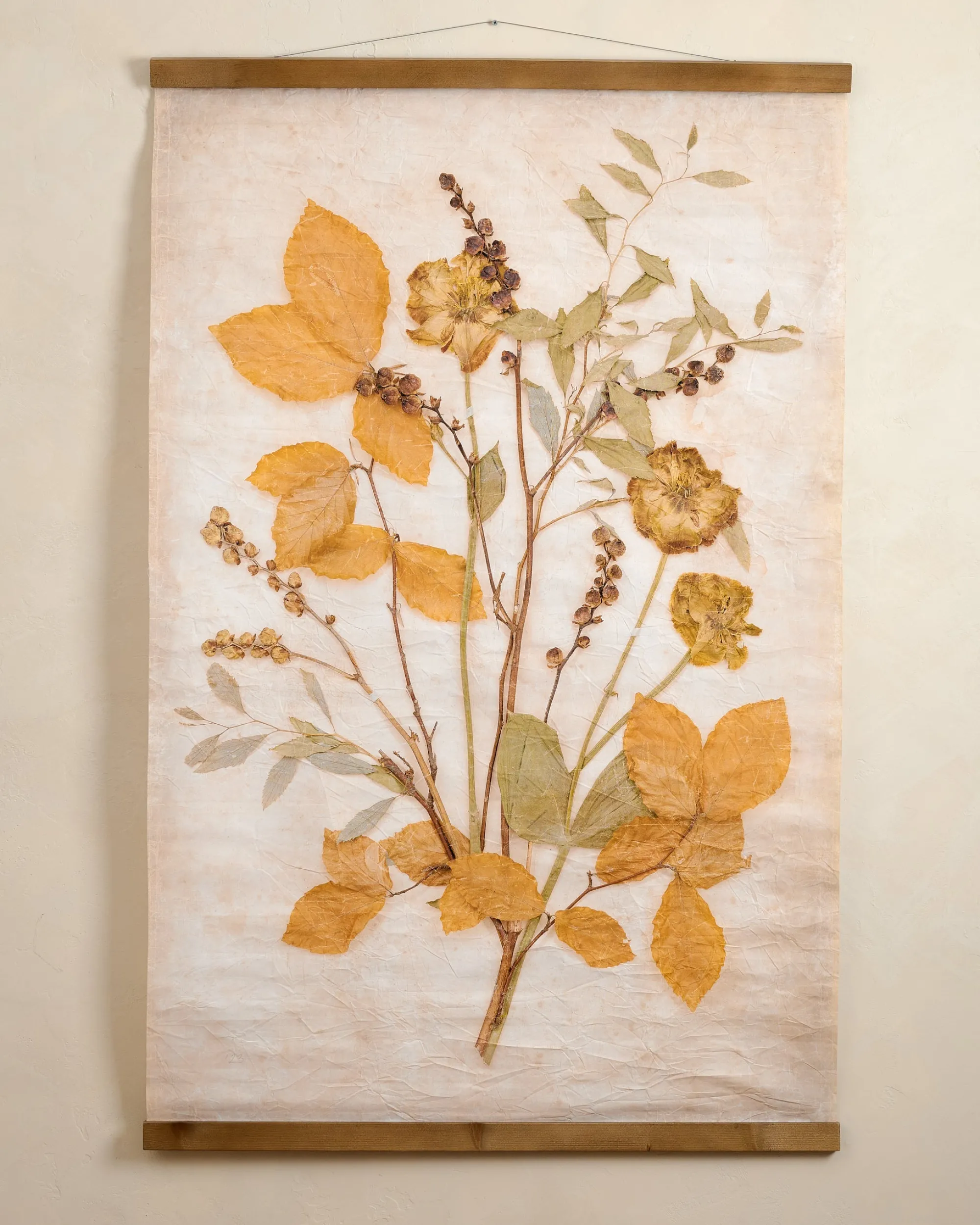 VND0164 Creative Co-op Inc Jo's Herbarium Tapestry