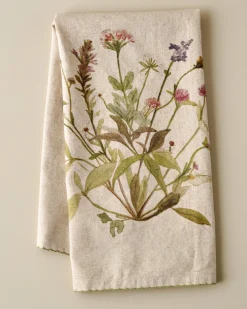 VND6843 KARUR GOLDLINE EXPORTS LLP Jo's Wildflower Tea Towel