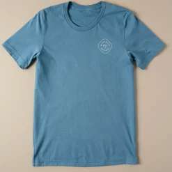 VND2724 Goochie Designs Katy Ballpark Steel Blue Tee