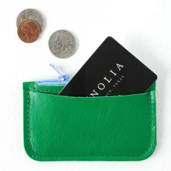 VND8394 Erica Verges Kelly Green Small Change Wallet
