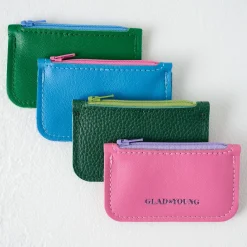 VND8394 Erica Verges Kelly Green Small Change Wallet
