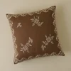 VND8328 FA HOME AND APPAREL PVT LTD Lacey Embroidered Throw Pillow