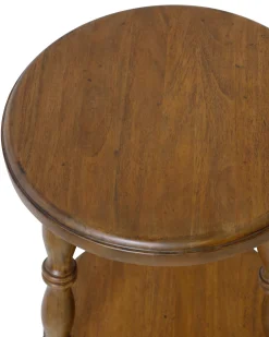 VND6475 StyleCraft Home Collection Lavinia Turned Leg Stool (tall)