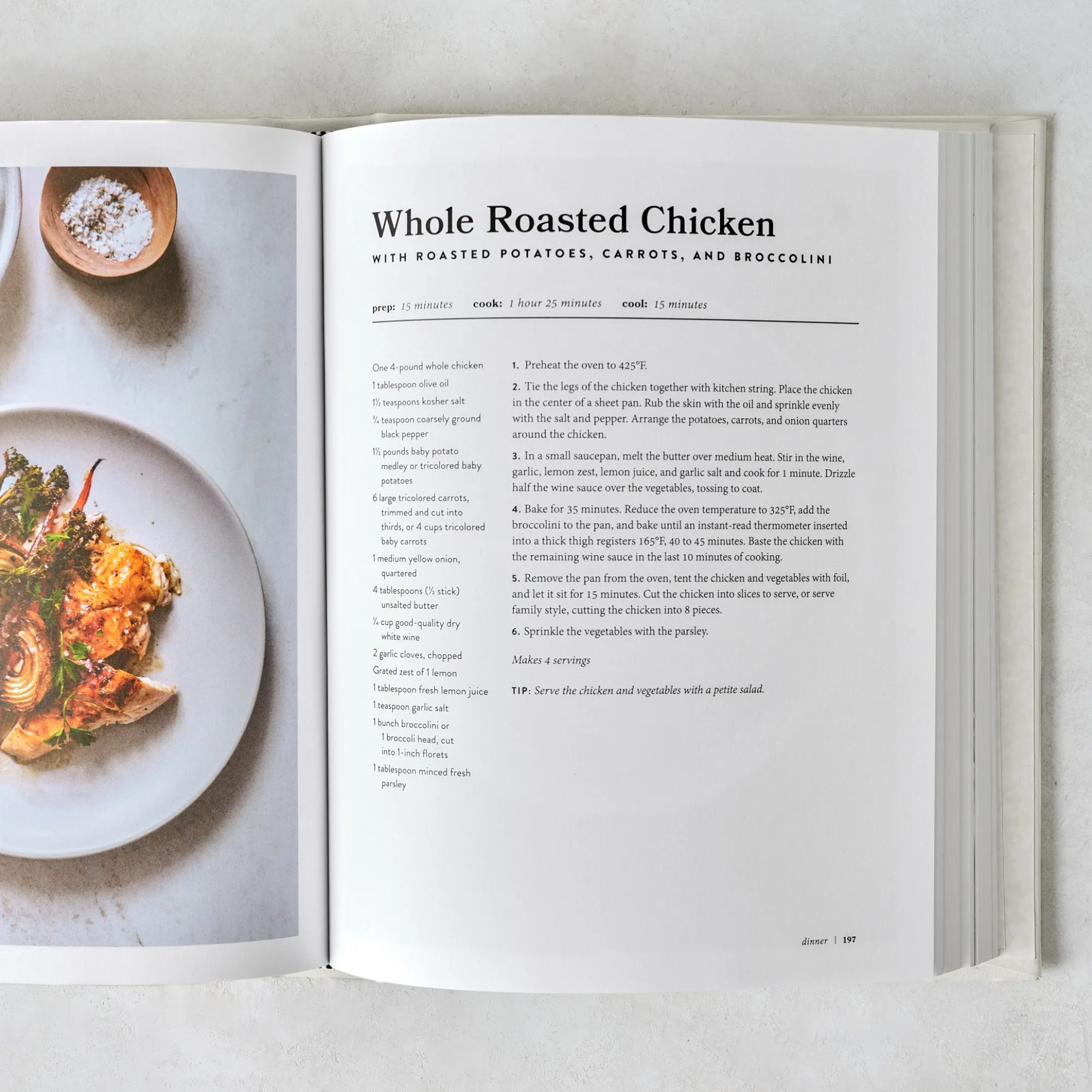 VND7961 Graphic Image Inc Leather Bound Magnolia Table Cookbook, Volume 2