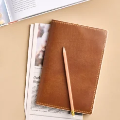 VND7347 Longleaf Leather Co 16 Leather Small Pad Folio