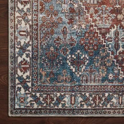 VND0086 Loloi Inc Lenna Brick Sky Rug