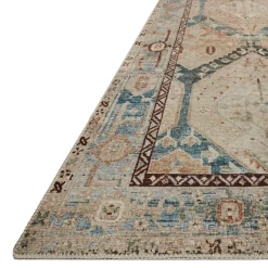 VND0086 Loloi Inc Lenna Denim Sand Rug