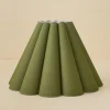 VND6475 StyleCraft Home Collection Linen Scallop Shade - Calla Green